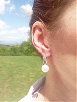 Pendientes Utopia Mujer GALLERY in Oro blanco Perla 31.5 Ct GOSB104 - GOSB104